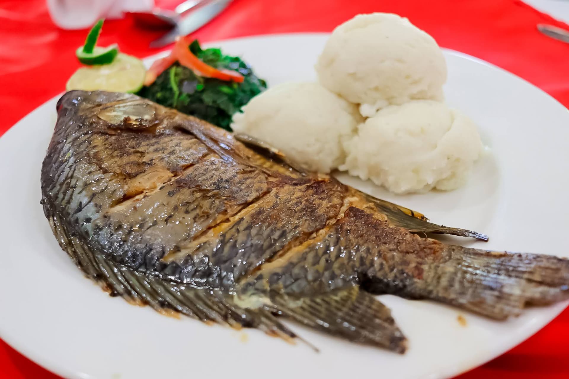 Sunrise Resort restaurant fresh fish